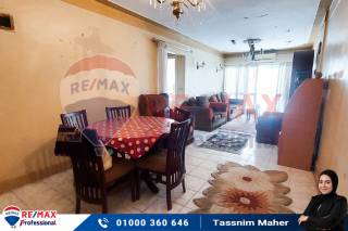 شقة للبيع 101 متر سموحة ش اسماعيل حلمى