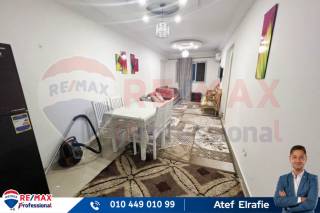 شقة للايجار المفروش 135 متر ستانلي خطوات من البحر