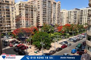 شقة للبيع 115 متر سموحة المربع الذهبى