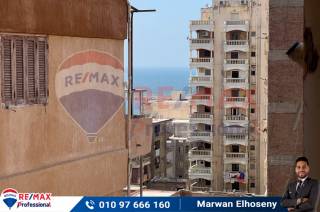 شقة للبيع 120 متر سيدي بشر ترام