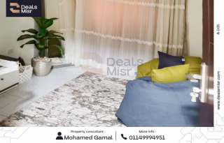 شقة للبيع 100م سموحه فيكتور عمانويل