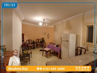 شقة 90م للبيع سبورتنج ببرج فاخر علي الترام