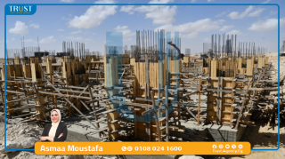 شاليه 63 متر للبيع الساحل الشمالي مشروع بالميرا