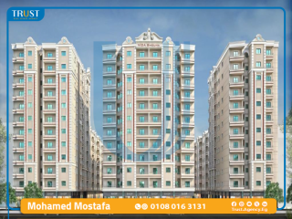 شقة للبيع مساحة 123م سموحة كمبوند فيدا