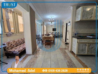 شقة للبيع 140م كليوباترا فيو بحر جانبي