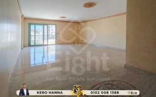 شقة للايجار 300 متر سابا باشا ش مصطفى ابو هيف