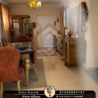 شقة للبيع 120 متر لوران شارع ابراهيم نصير