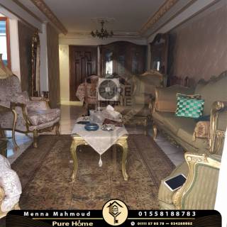 شقة للبيع 143 متر سموحة كومباوند حدائق السرايا