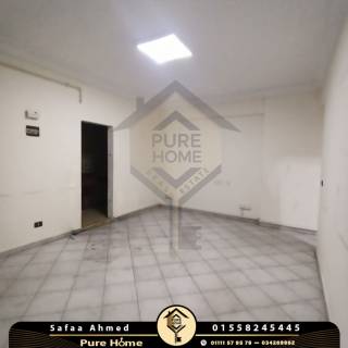 مكتب اداري للايجار 380م سموحه ش فوزي معاذ ميدان