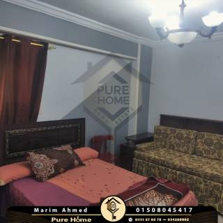 شقة مفروشة للايجار 120م كليوبترا