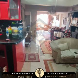 شقة للايجار 115 متر الابراهيمية شارع أبوقير