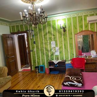 شقة للايجار المفروش 176 متر رشدي