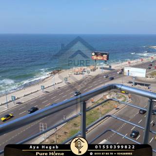 شقة للبيع 120 متر كامب شيزار متفرع من شارع سينما اوديون