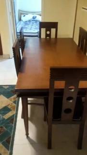 شقه مفروشه للايجار في المهندسين جامعة الدول الرءيس