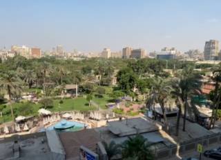 شقه للبيع فيو نادي الصيد في الدقي ش محي الدين الرء