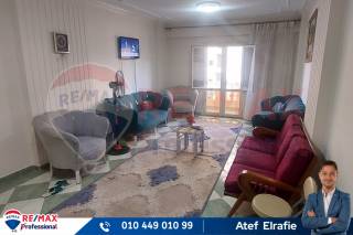 شقة للايجار المفروش 150 متر سيدي جابر