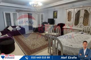 شقة للايجار المفروش 155 متر سيدي جابر مساكن الضباط