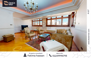 شقه تربليكس للبيع 220 متر ستانلي خطوات من البحر