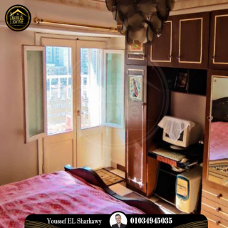 شقة للبيع 150 متر سموحة شارع رئيسي