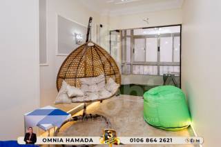 شقة للإيجار المفروش 140 متر الابراهيمية ش القاضى حمزة