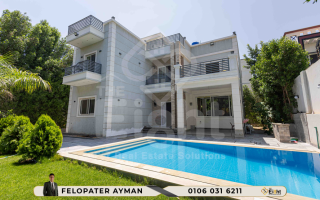 فيلا مستقلة للبيع 520 متر كينج مريوط على البحيرة