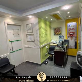 مقر اداري للبيع 55 متر بولكلي شارع ابو قير مباشرة