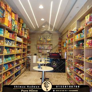 محل للبيع 36 متر لوران متفرع من شارع الاقبال