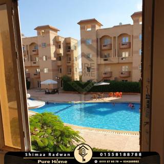 شاليه للبيع 120 متر قرية مراقيا جاردينز الكيلو 4