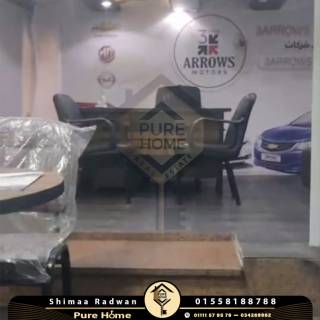 محل تجاري 3 أدوار مساحة كل دور 50 متر إجمالي 150م