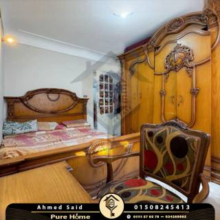 شقه للبيع بجناكليس مساحتها 165م تشطيب سوبر لوكس