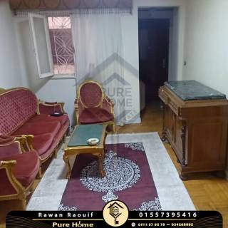 شقة للايجار المفروش جليم شارع أبوقير الرئيسي