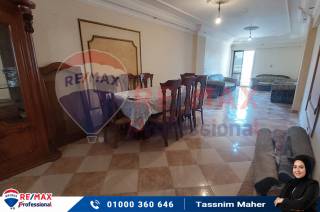 شقة للبيع 135 متر إسكندر إبراهيم