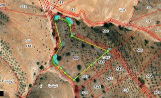 ارض مطله للبيع