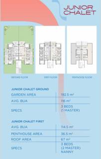شاليه ارضي للبيع في هاسييندا بلو بدون اوفر