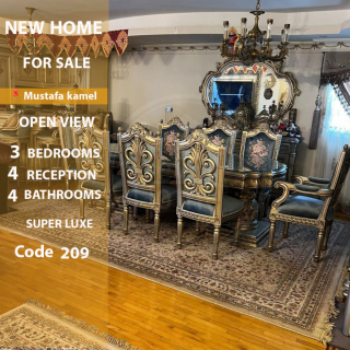 شقة للبيع 345 متر مصطفي كامل شارع ابوقير مباشر