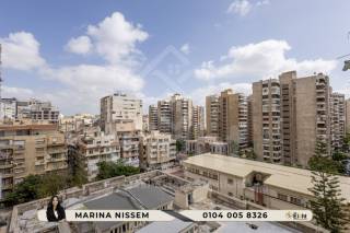 شقة للبيع 160 متر رشدى ش الفريد ليان