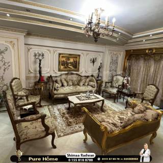 للايجار شقة 260م مفروش سيدي جابر على البحر مباشرة