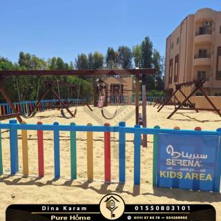 شالية للبيع قرية سيرينا أمام زهران و قرية بدر