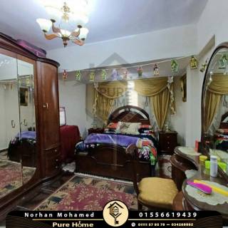 شقة مفروشه للايجار الشاطبي شارع بورسعيد