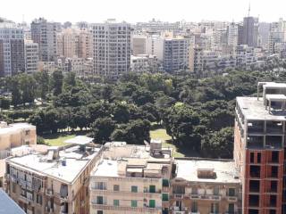 شقه 130م للبيع بسبورتنج على الترام مباشره