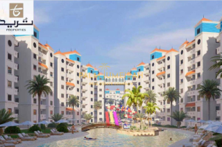 شاليه مفروش للبيع 50م بموقع مميز فى تاهيتى