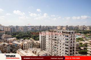 شقة للبيع 135م سبورتنج فيو مفتوح علي نادي سبورتنج