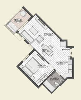 شقه فندقيه للبيع في لسان الوزراء مارينا خمسه