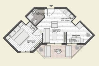 شاليه للبيع اول صف على المرسى في الجزيره بمارينا