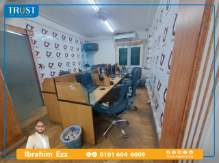 مقر اداري 175م للإيجار لوران شارع أبوقير