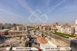 شقة للايجار المفروش 150 متر سموحة