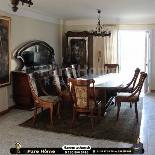 شقة مفروشة للايجار الازاريطة خطوات من كلية الطب