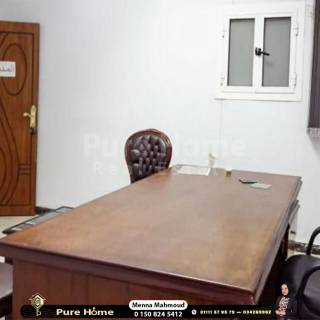 مقر إدارى مفروش للايجار لوران شارع ابو قير مباشرة