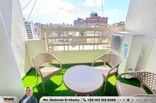 شقة للبيع 100 متر ميامي ش العيسوي