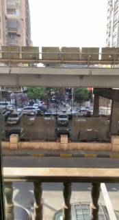 شقه 120م للبيع في شارع الدقي الرءيسي دور 2 وجهه عل